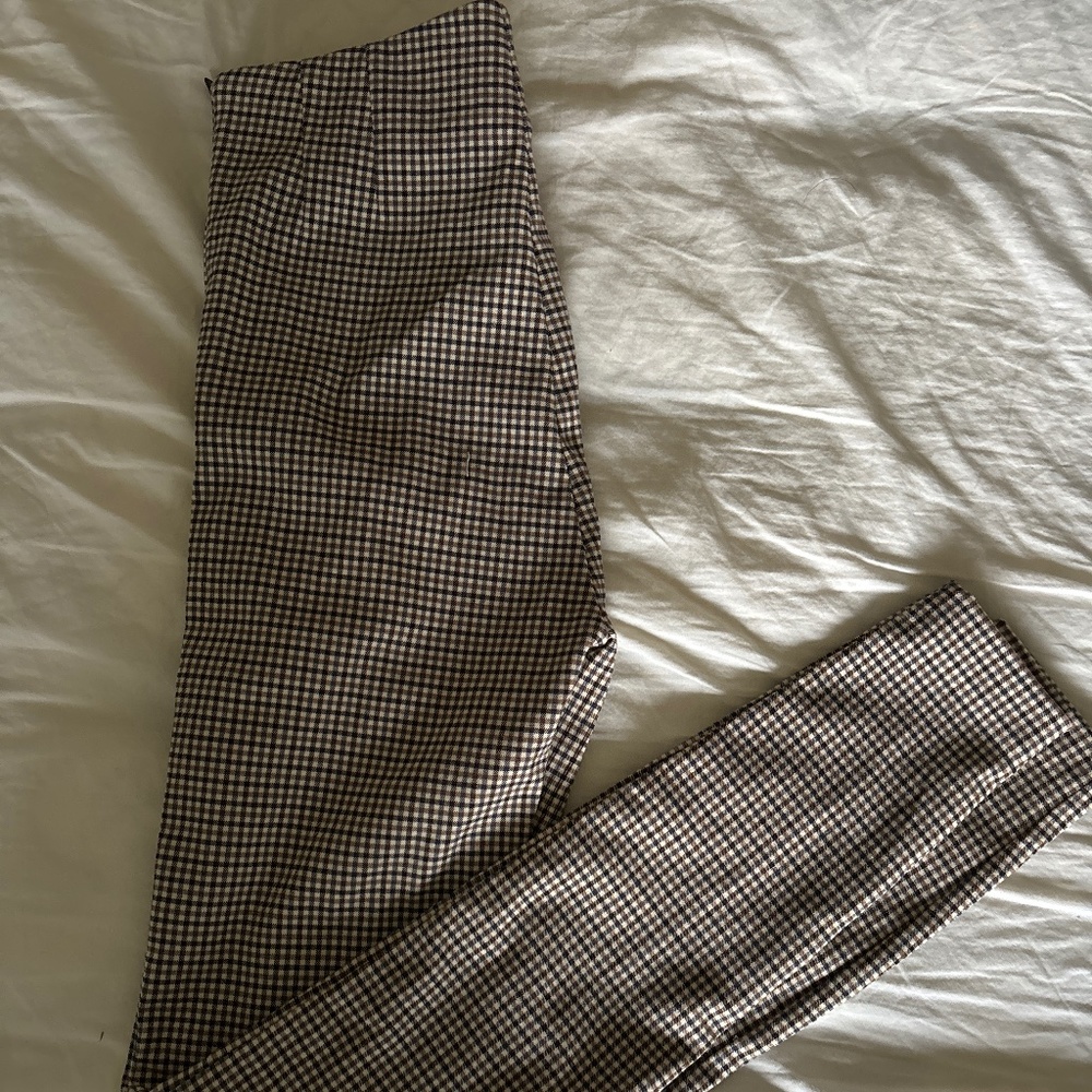 Zara Plaid Leggings
